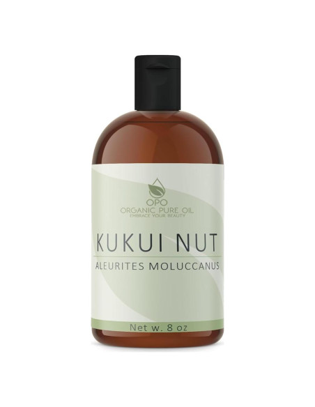 Aceite de Nuez de Kukui Orgánico 226 ml - Hidratante Natural Aceite de Nuez de Kukui Orgánico 226 ml - Hidratante Natural
