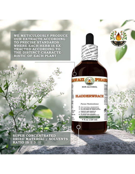 Extracto Líquido de Alga Sargazo Hawaii Pharm 60 ml Natural Extracto Líquido de Alga Sargazo Hawaii Pharm 60 ml Natural