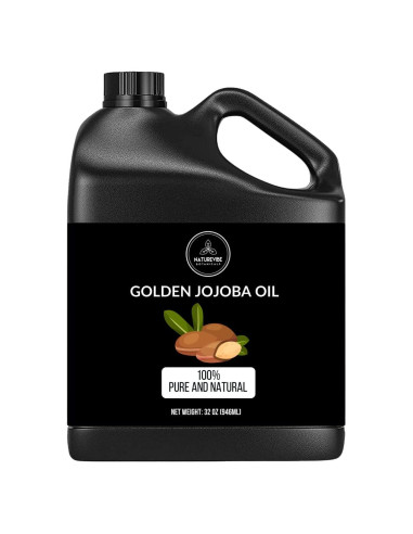 Aceite de Jojoba Naturevibe Botanicals 946 ml 100% Puro y Natural