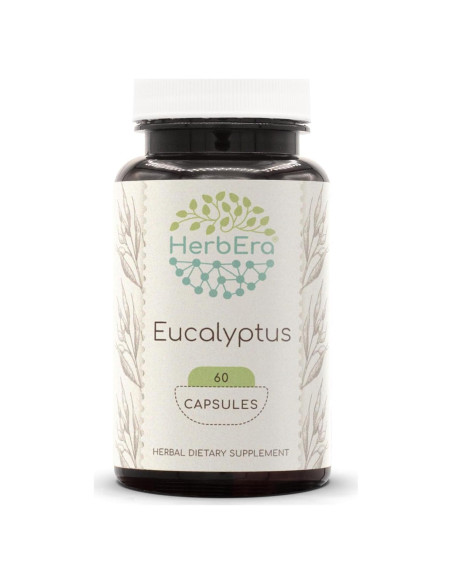 Cápsulas de Eucalipto 400 mg HerbEra - 60 Unidades Cápsulas de Eucalipto 400 mg HerbEra - 60 Unidades