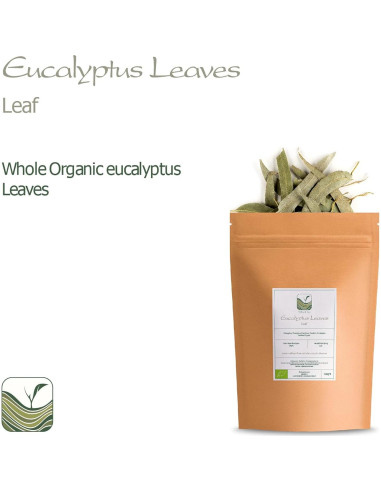 Hojas de Té Eucalipto Orgánico Sueltas 100g - Valley of Tea