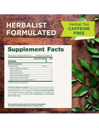 Té Eucalipto Orgánico Tradicionales Medicinales 16 Bolsitas