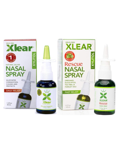 Spray Nasal Salino Natural Xlear con Xilitol 44.36 ml