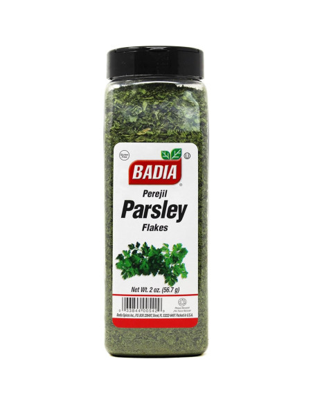 Copos de Perejil Badia 56.7 g - Especia Natural para Cocina Copos de Perejil Badia 56.7 g - Especia Natural para Cocina
