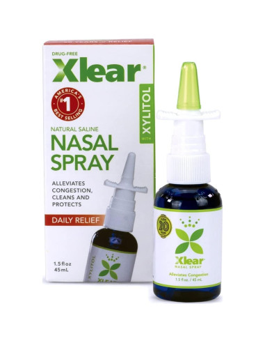 Spray Nasal Salino Natural Xlear con Xilitol 44.36 ml