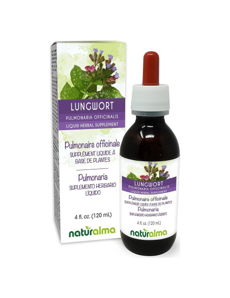 Extracto líquido de Pulmonaria Naturalma 118.29 ml - Vegano Extracto líquido de Pulmonaria Naturalma 118.29 ml - Vegano
