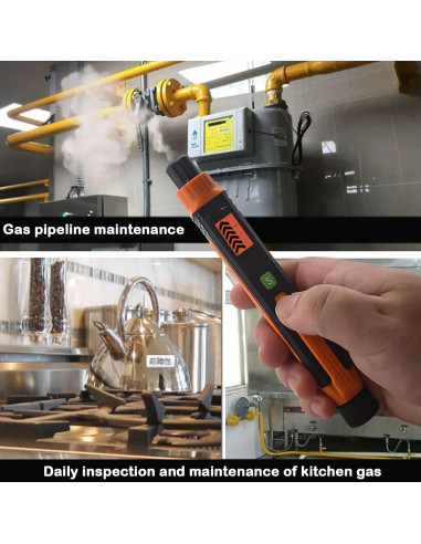 Detector de Fugas de Gas Natural Zangang JLY-50A con Alarma