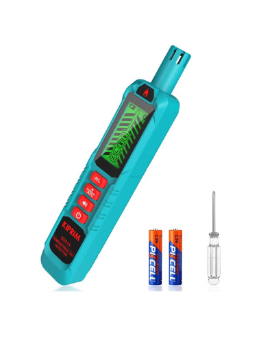 Detector de Fugas de Gas Natural Kiprim GD01A con Alarma