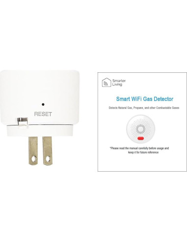 Detector de Fugas de Gas WiFi Smarter Living KMG-TY109