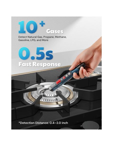 Detector de Fugas de Gas AEG-1223 con Alarma y Luz LED Detector de Fugas de Gas AEG-1223 con Alarma y Luz LED