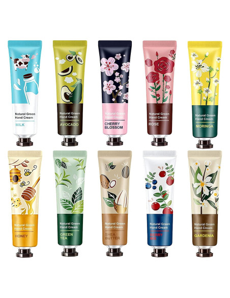 Set de 10 Cremas de Manos Hidratantes Mzank 30ml - Regalo Set de 10 Cremas de Manos Hidratantes Mzank 30ml - Regalo