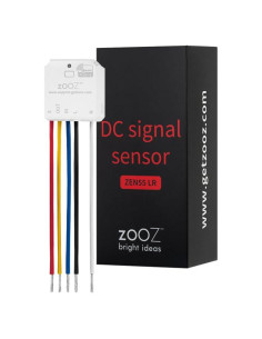 Sensor de Señal DC Z-Wave Zooz ZEN55 para Detectores de Humo