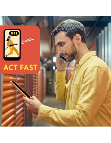 Sensor de Señal DC Z-Wave Zooz ZEN55 para Detectores de Humo