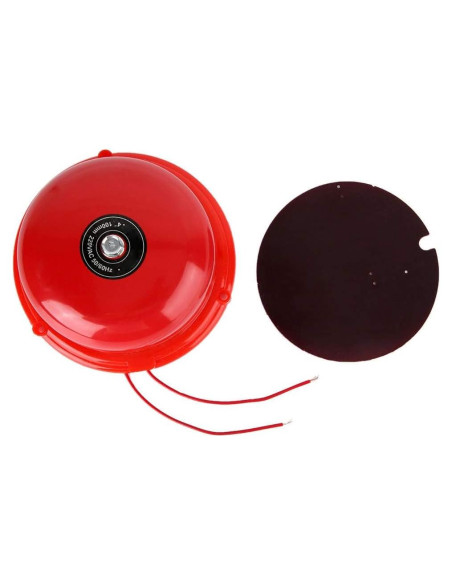 Campana Eléctrica de Alarma de Incendio Sonew 100dB 12V Metal Campana Eléctrica de Alarma de Incendio Sonew 100dB 12V Metal