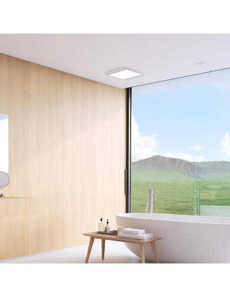 Ventilador de Baño Homewerks 7146-80-MS con Luz LED 80 CFM Ventilador de Baño Homewerks 7146-80-MS con Luz LED 80 CFM