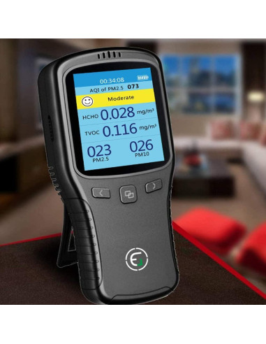 Monitor de Calidad del Aire EG con PM2.5 y TVOC - Portátil
