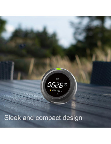 Detector de CO2 Portátil Sencubeair, Medidor NDIR 400-5000 ppm