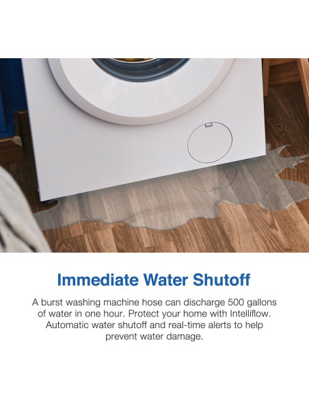 Válvula de Cierre de Agua Inteligente Watts Intelliflow 1/2" Válvula de Cierre de Agua Inteligente Watts Intelliflow 1/2"