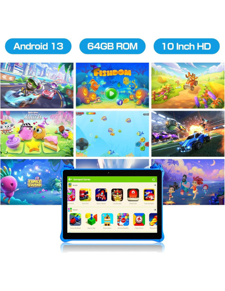 Tableta PRITOM Touch10 para Niños 10" Android 13 64GB Tableta PRITOM Touch10 para Niños 10" Android 13 64GB