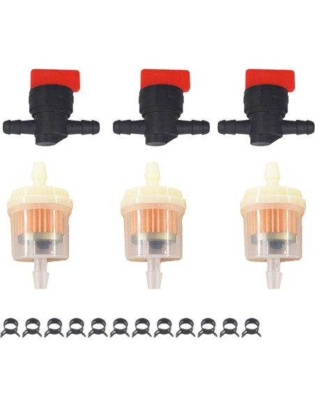 Válvula de Corte de Gas Marddpair para Briggs Stratton y más Válvula de Corte de Gas Marddpair para Briggs Stratton y más