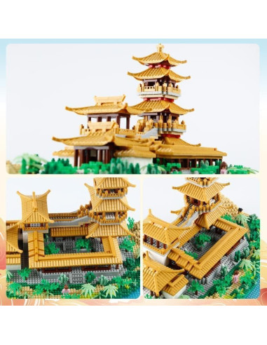 Bloques de Construcción Mini KLMEi 3350 PCS Arquitectura China