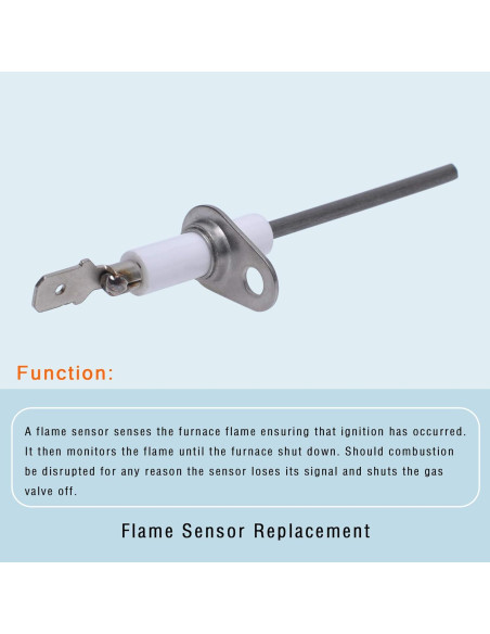 Sensor de Llama Reemplazo Poweka S1-02537499000 para Horno Gas Sensor de Llama Reemplazo Poweka S1-02537499000 para Horno Gas