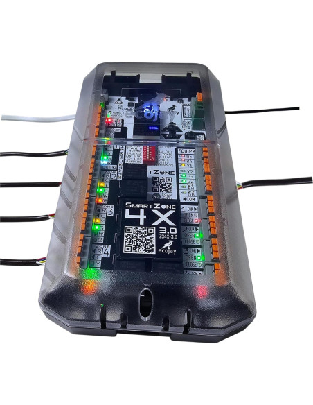 Controlador de Zonificación Ecojay SmartZone 4 Zonas 24V Controlador de Zonificación Ecojay SmartZone 4 Zonas 24V