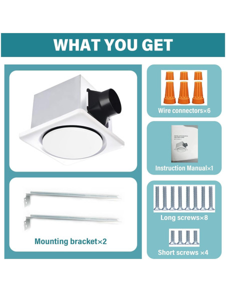 Ventilador Extractor de Baño Novelux con Luz LED 1500lm Ventilador Extractor de Baño Novelux con Luz LED 1500lm