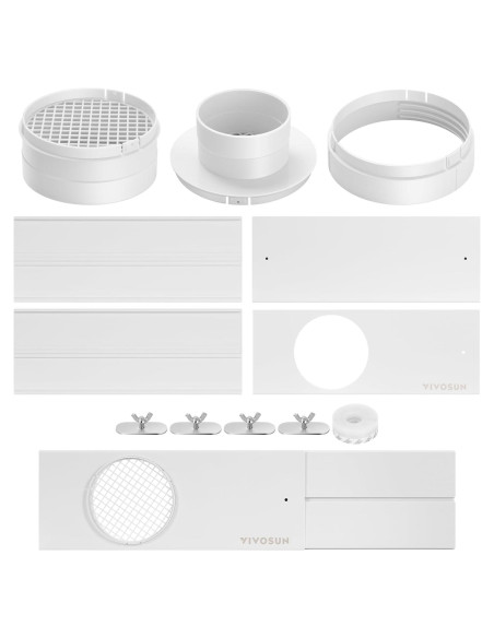 Kit de Ventilación para Ventana VIVOSUN hasta 154.9 cm Kit de Ventilación para Ventana VIVOSUN hasta 154.9 cm