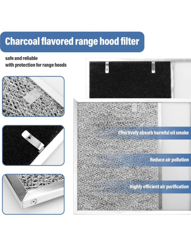 Filtro de Grasa Aluminio BP57 con Lente de Luz Broan-NuTone