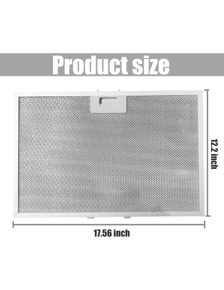 Filtro de Grasa Campana Extractora EUKIDKL WB02X11012 - 2 Piezas Filtro de Grasa Campana Extractora EUKIDKL WB02X11012 - 2 Piezas