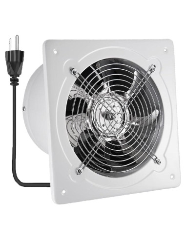 Ventilador de Escape RLOZUI 20 cm 735 CFM 80W Blanco