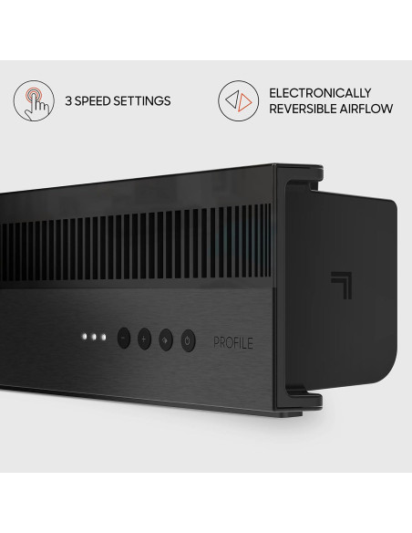 Ventilador de Ventana Sharper Image Perfil 3 Velocidades Ventilador de Ventana Sharper Image Perfil 3 Velocidades