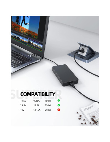 Cargador 230W Superer para Razer Blade 14 15 17 - UL