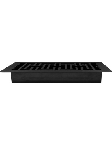 Rejilla de Bajo Perfil Decor Grates LAJH410-BLK 10x25 cm Negro