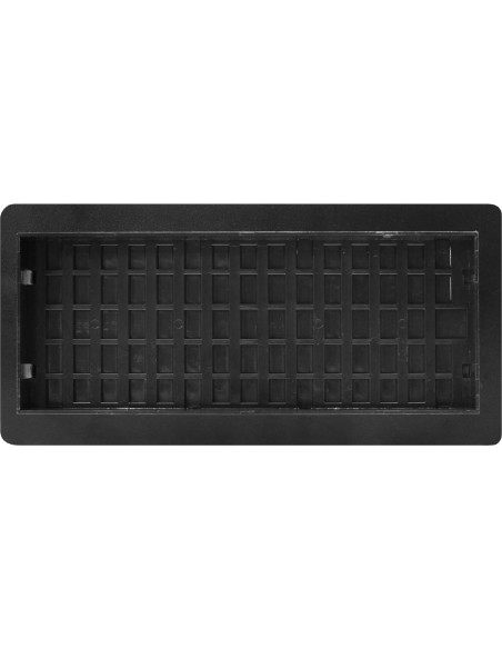 Rejilla de Bajo Perfil Decor Grates LAJH410-BLK 10x25 cm Negro Rejilla de Bajo Perfil Decor Grates LAJH410-BLK 10x25 cm Negro