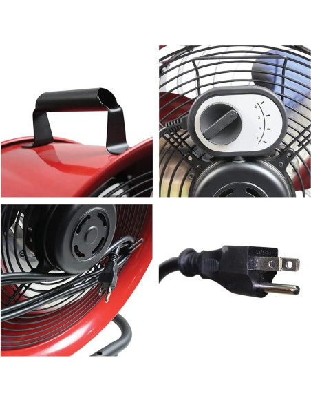 Ventilador de Piso Maxx Air HVFF16T 16" Alta Velocidad Eficiente Ventilador de Piso Maxx Air HVFF16T 16" Alta Velocidad Eficiente