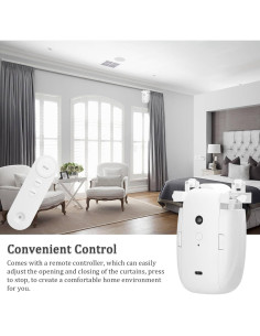 Motor de Cortina Eléctrico Dioche 3 en 1 con Control Remoto (2pcs) 2