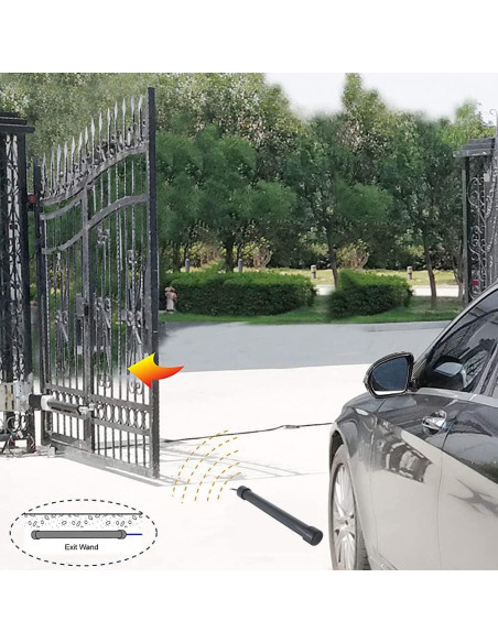 Abridor de Puerta Automático GIANT con Sensor de Vehículos Abridor de Puerta Automático GIANT con Sensor de Vehículos