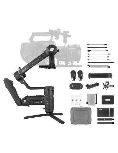 Estabilizador ZHIYUN Crane 3S 6.5kg para DSLR y Videocámaras Estabilizador ZHIYUN Crane 3S 6.5kg para DSLR y Videocámaras