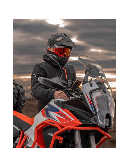 Chaqueta de Motocicleta RIDEIRON MJ5502 con Armadura CE Negra M Chaqueta de Motocicleta RIDEIRON MJ5502 con Armadura CE Negra M