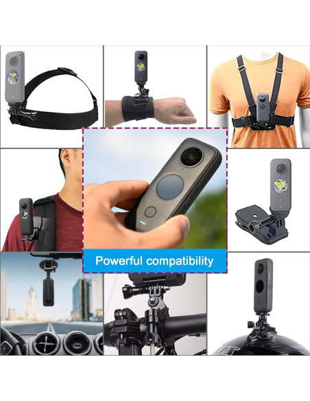 Kit 44 en 1 Accesorios para Cámara de Acción CHongnan - Compatible GoPro e Insta360 Kit 44 en 1 Accesorios para Cámara de Acción CHongnan - Compatible GoPro e Insta360