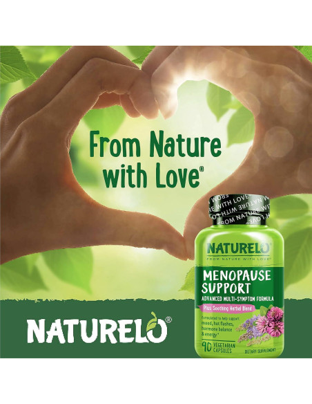Suplemento Menopausia NATURELO 90 Cápsulas Alivio Sofocos Suplemento Menopausia NATURELO 90 Cápsulas Alivio Sofocos