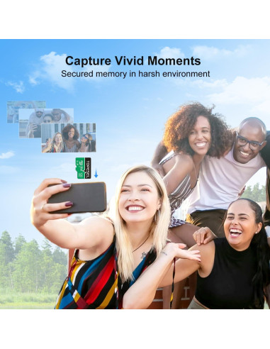 Tarjeta Micro SD TOPESEL 128GB x2 U3 V30 4K UHD Adaptador