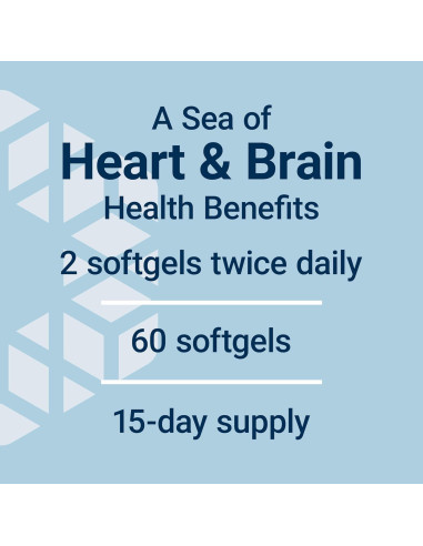 Life Extension Super Omega-3 EPA/DHA Aceite de Pescado 60 Cápsulas