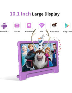 Tableta VNEIMQN 10.1" Android 13 4GB 64GB Control Parental 2