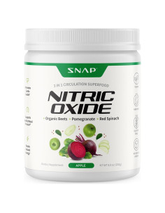Polvo de Remolacha Orgánica Snap Supplements 30 Porciones Manzana