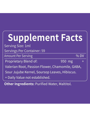 Gotas de Sueño Eubrition 60ml - Flor de Pasión y Valeriana