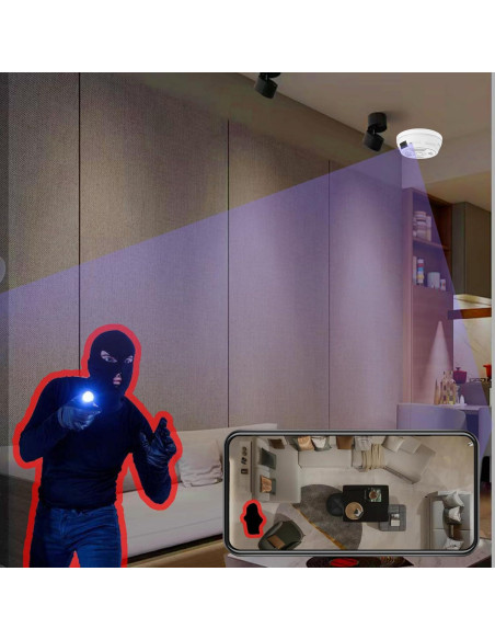 Cámara de Seguridad Inalámbrica WNAT 1080P HD Detección Movimiento Cámara de Seguridad Inalámbrica WNAT 1080P HD Detección Movimiento