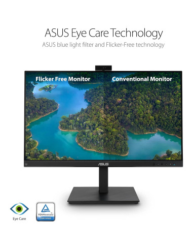Monitor ASUS 27" BE279QSK Full HD con Webcam y Altavoces